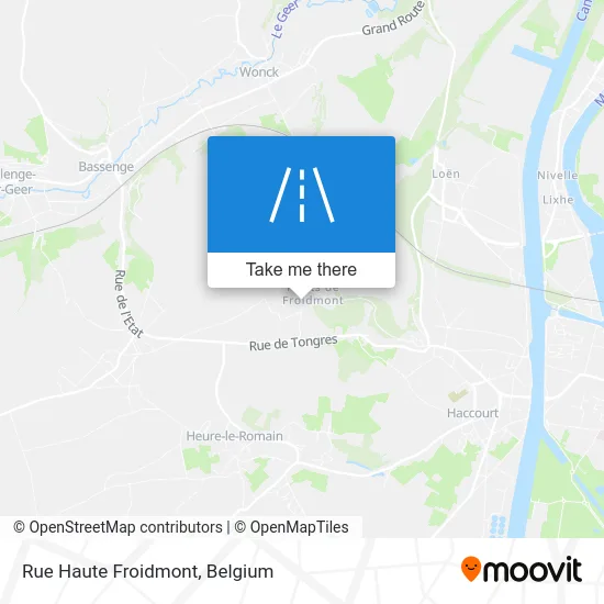 High Froidmont Street map