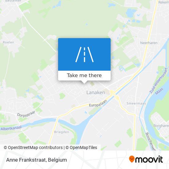 Anne Frankstraat plan