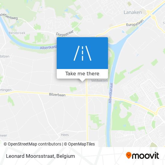 Leonard Moorsstraat map