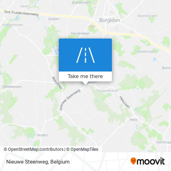 Nieuwe Steenweg map