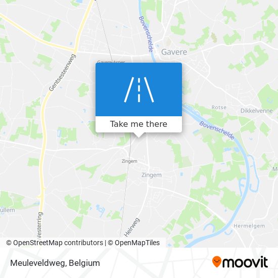Meuleveldweg map