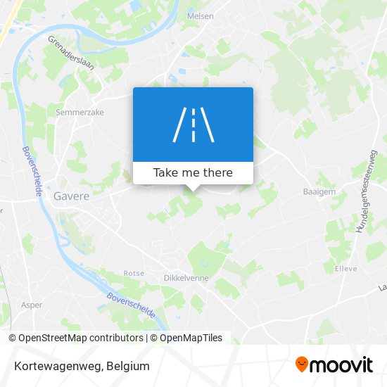 Kortewagenweg map