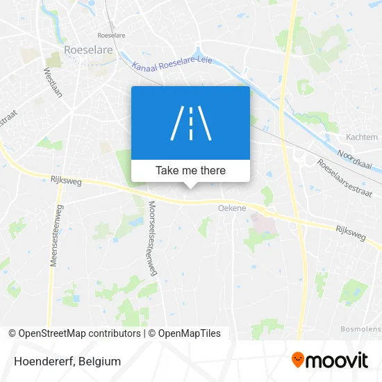 Hoendererf map