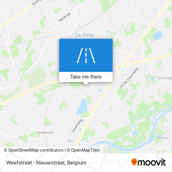 Weefstraat - Nieuwstraat map