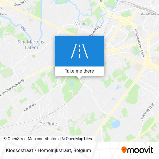 Klossestraat / Hemelrijkstraat plan