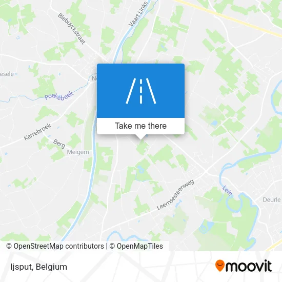 Ijsput map