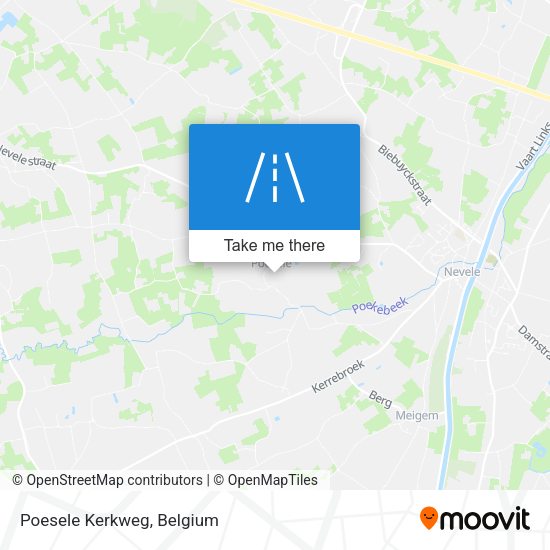 Poesele Kerkweg plan