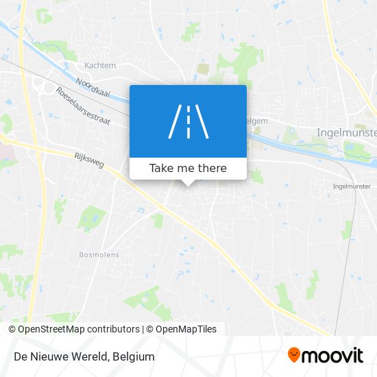 De Nieuwe Wereld map