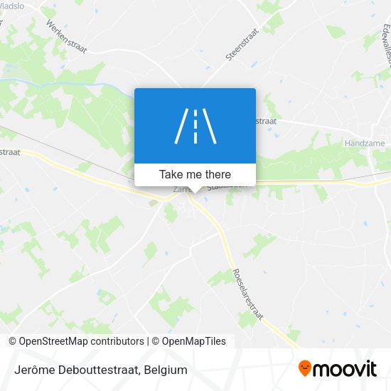 Jerôme Debouttestraat map