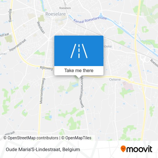 Oude Maria'S-Lindestraat plan