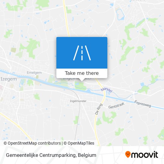 Gemeentelijke Centrumparking map