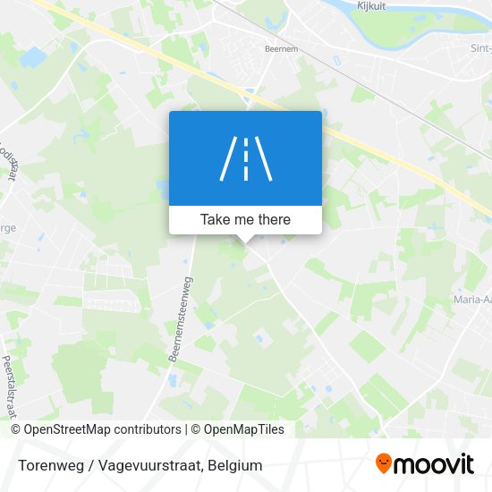 Torenweg / Vagevuurstraat plan