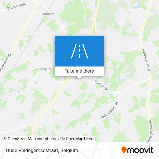 Oude Veldegemsestraat plan