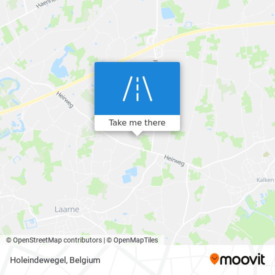 Holeindewegel map