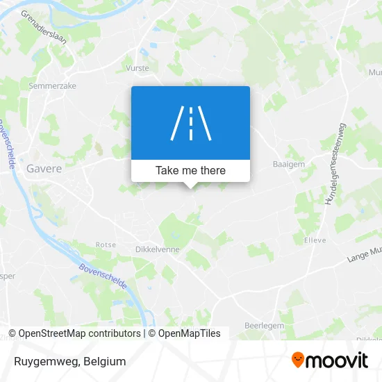 Ruygemweg map