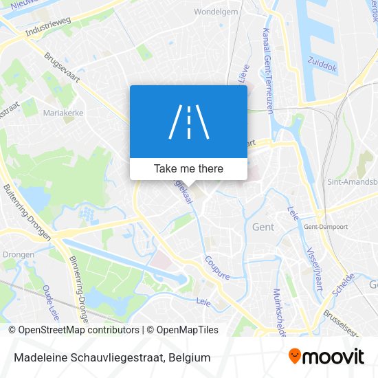 Madeleine Schauvliegestraat map