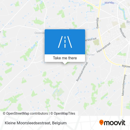 Kleine Moorsleedsestraat plan