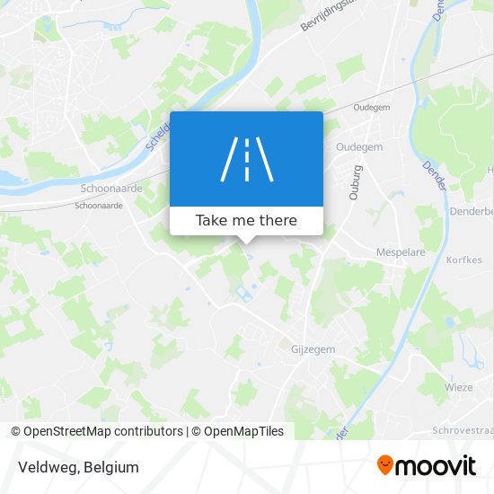 Veldweg map