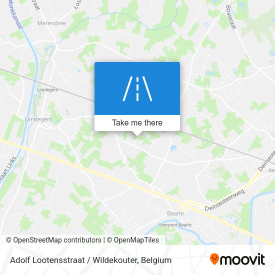 Adolf Lootensstraat / Wildekouter plan