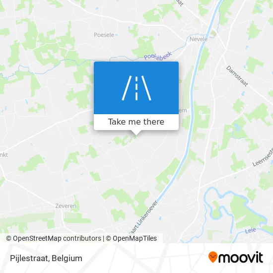 Pijlestraat map