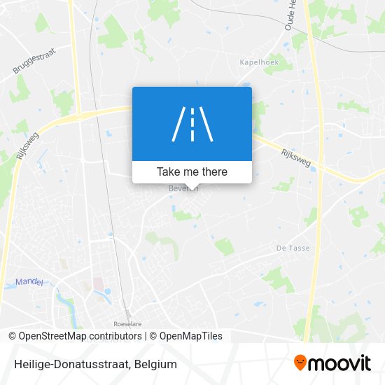 Heilige-Donatusstraat map
