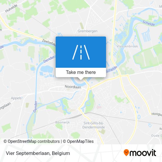 Vier Septemberlaan plan