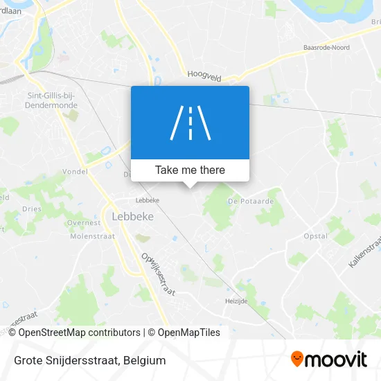 Grote Snijdersstraat map