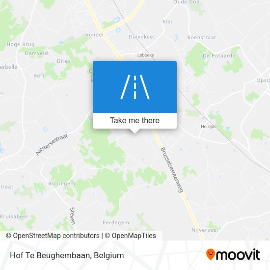 Hof Te Beughembaan plan