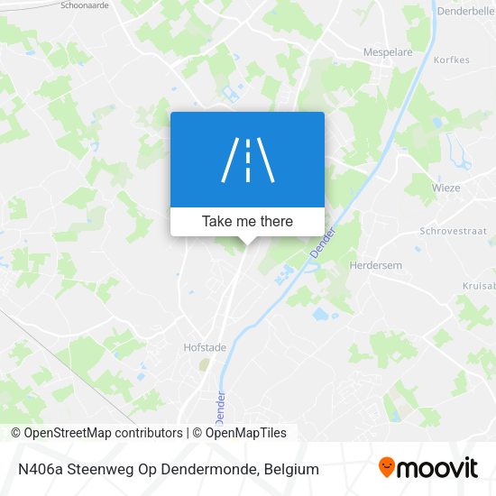 N406a Steenweg Op Dendermonde map