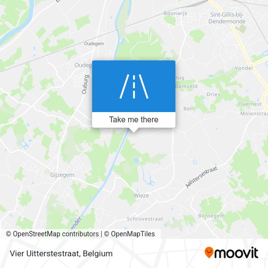 Vier Uitterstestraat plan