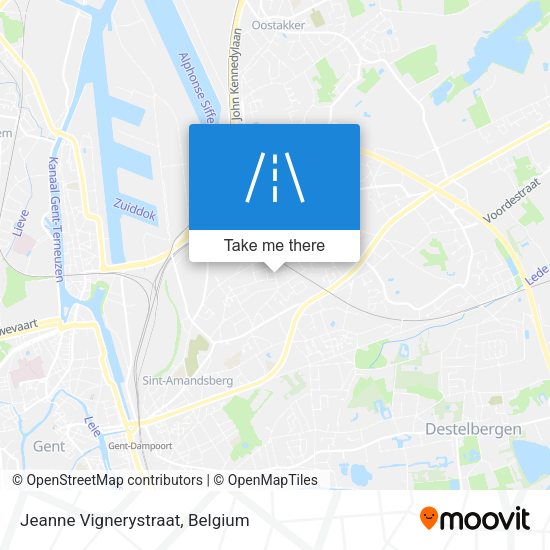 Jeanne Vignerystraat plan