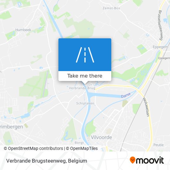 Verbrande Brugsteenweg plan