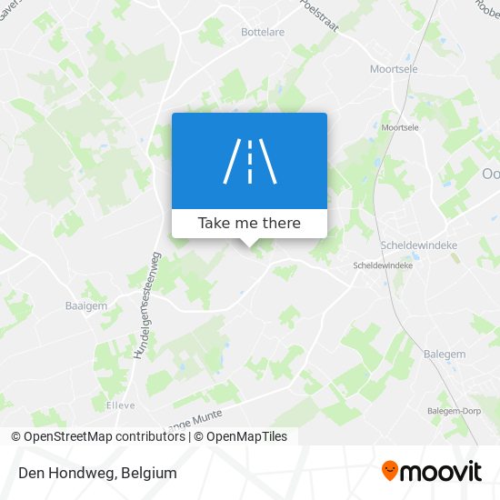 Den Hondweg map