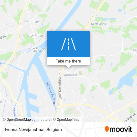 Ivonna Nevejanstraat plan