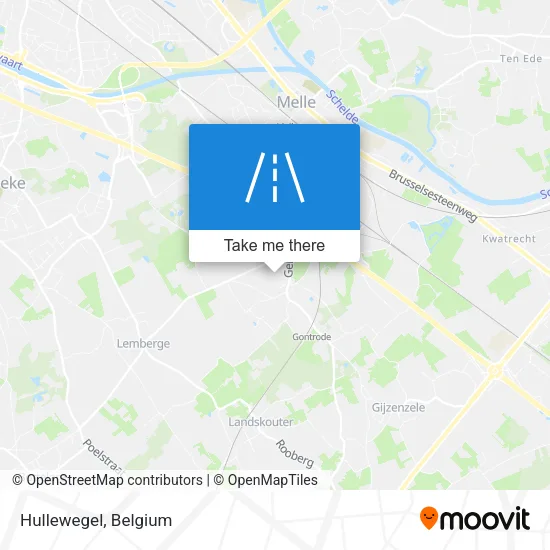 Hullewegel map