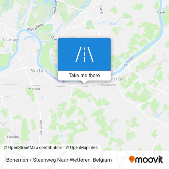 Bohemen / Steenweg Naar Wetteren plan