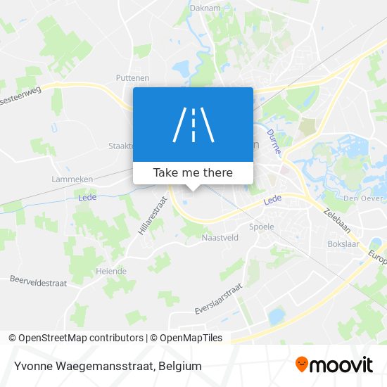 Yvonne Waegemansstraat plan