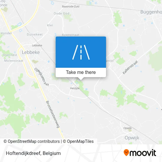 Hoftendijkdreef map
