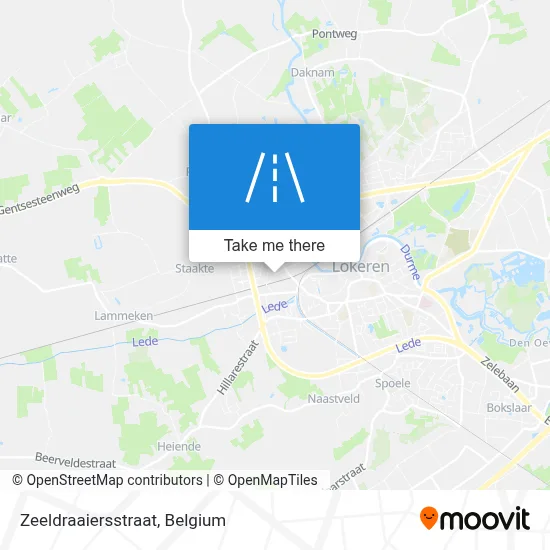 Zeeldraaiersstraat map