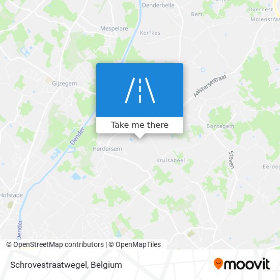 Schrovestraatwegel map
