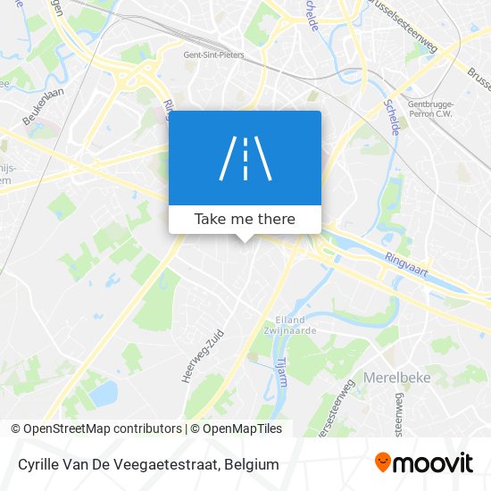 Cyrille Van De Veegaetestraat map