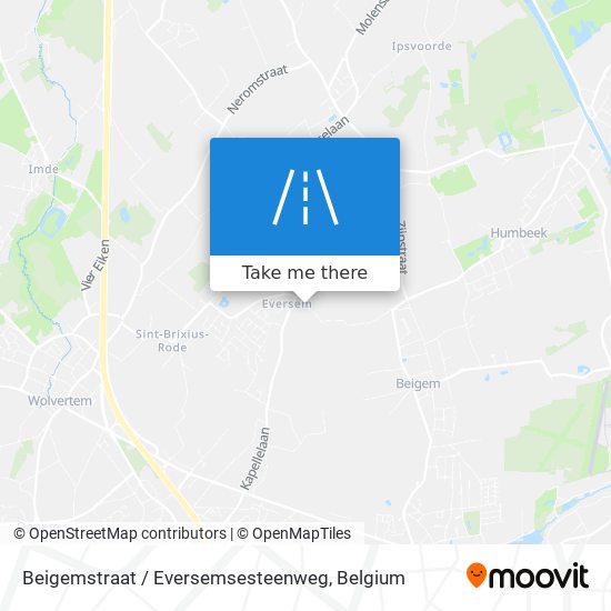 Beigemstraat / Eversemsesteenweg map