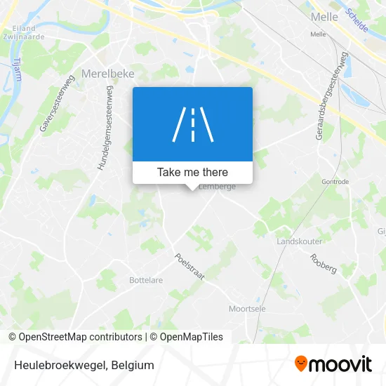 Heulebroekwegel map