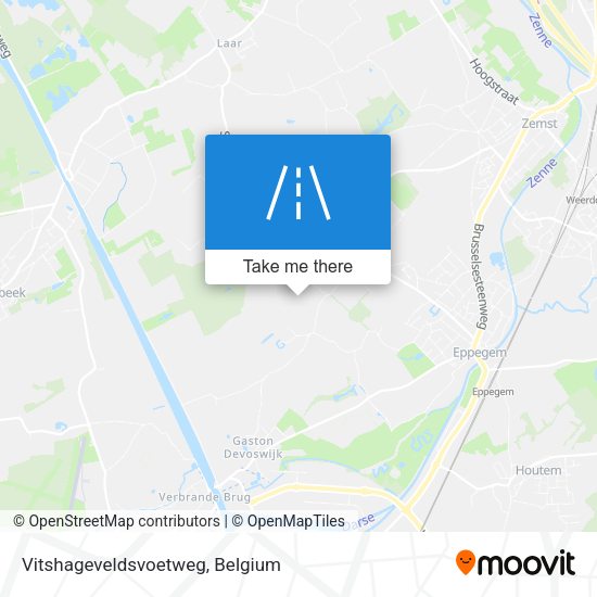 Vitshageveldsvoetweg plan
