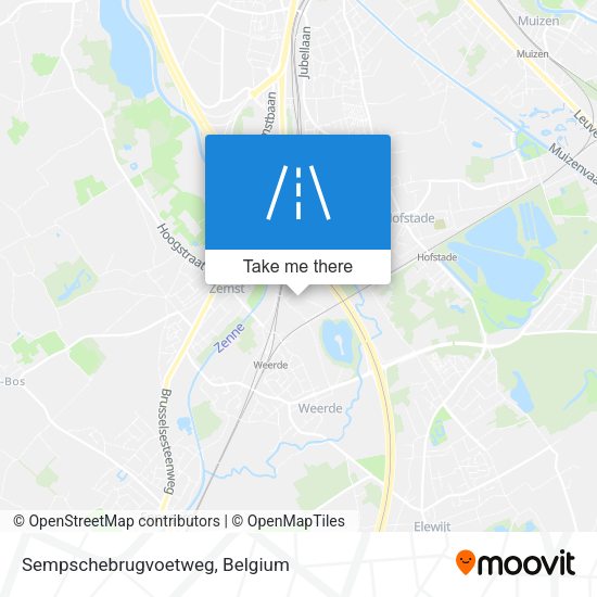 Sempschebrugvoetweg plan
