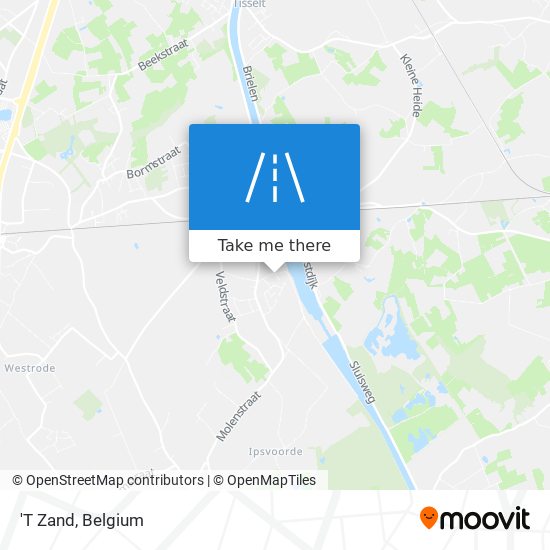 'T Zand map