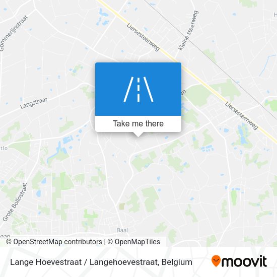 Lange Hoevestraat / Langehoevestraat map