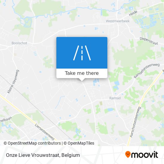 Onze Lieve Vrouwstraat plan