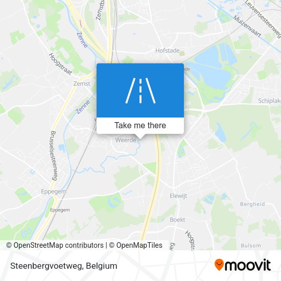 Steenbergvoetweg plan