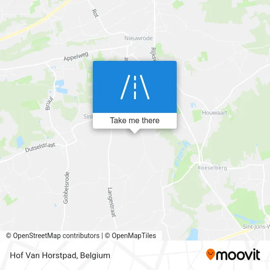 Hof Van Horstpad map
